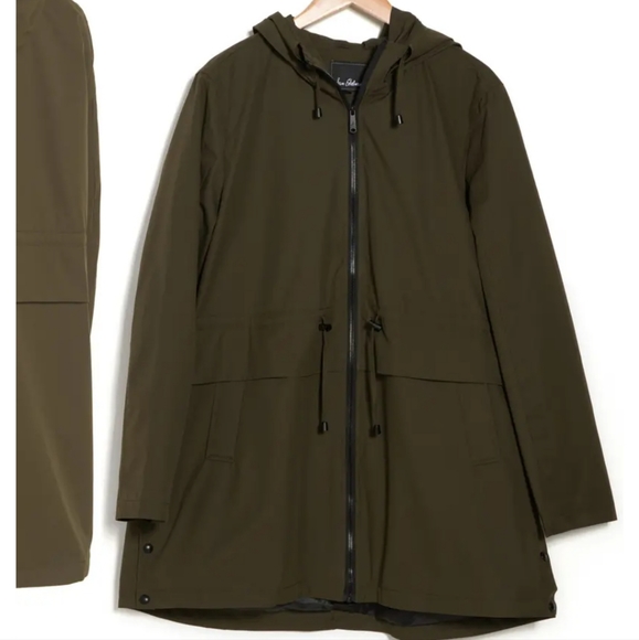 Sam Edelman Peplum Rain Anorak - Picture 3 of 4